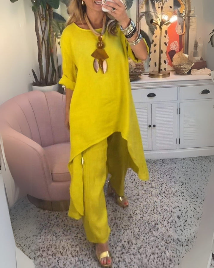 Marila™ - Cotton Two Piece Set