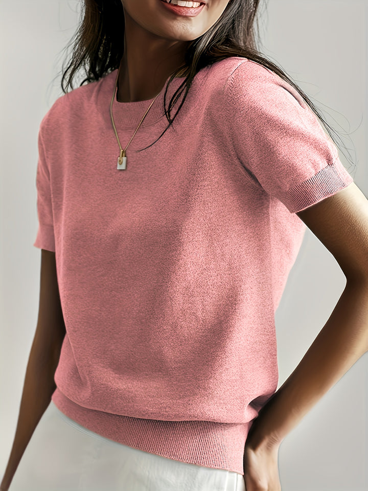 Anais™ - Lightweight Casual Short Sleeve Top