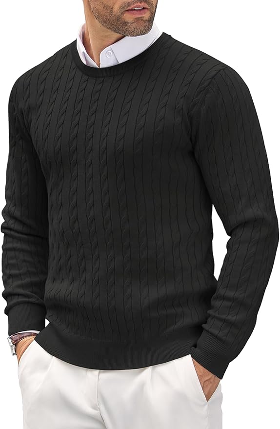 Brit & Boho™️ | Cable Knit Sweater