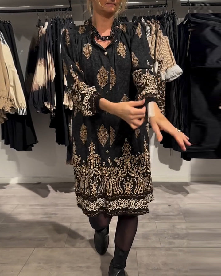 Ilse | Vintage-Inspired Dress with Button Placket