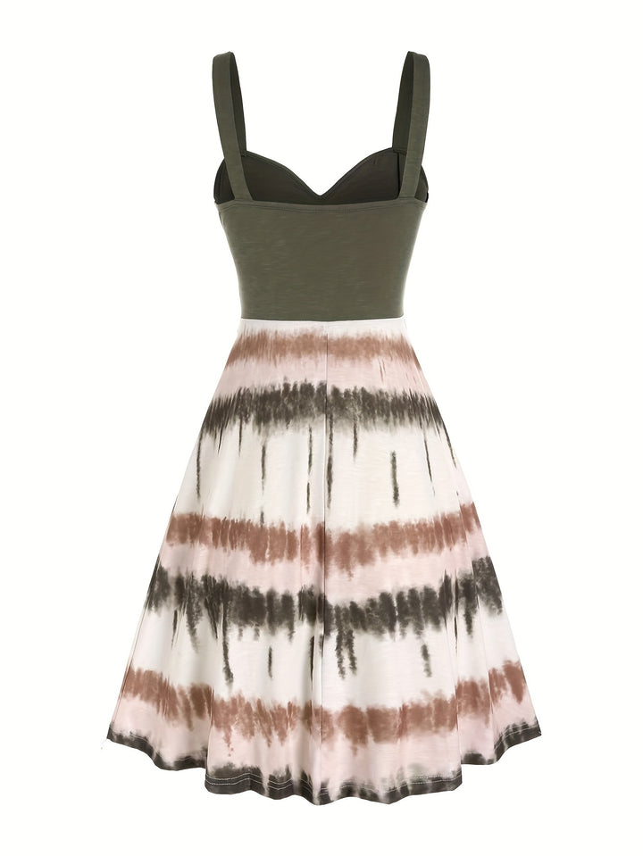 Gisele™ - Comfortable Tie-Dye Sleeveless Summer Dress