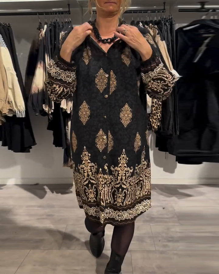 Ilse | Vintage-Inspired Dress with Button Placket