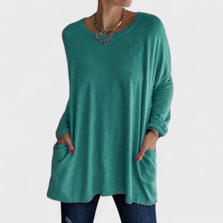 Moira – Relaxed Long Sleeve Top