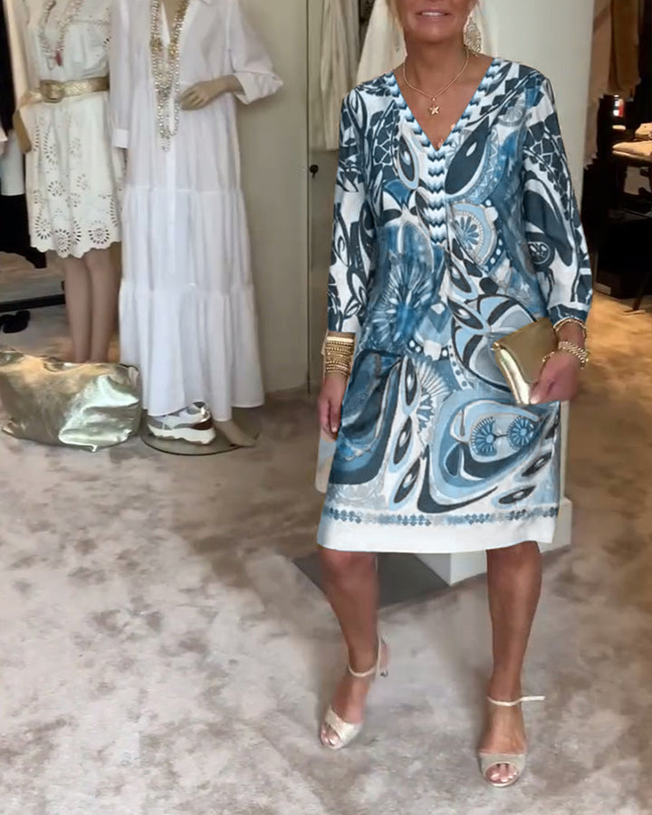 Mariane™ | Vintage Print Dress