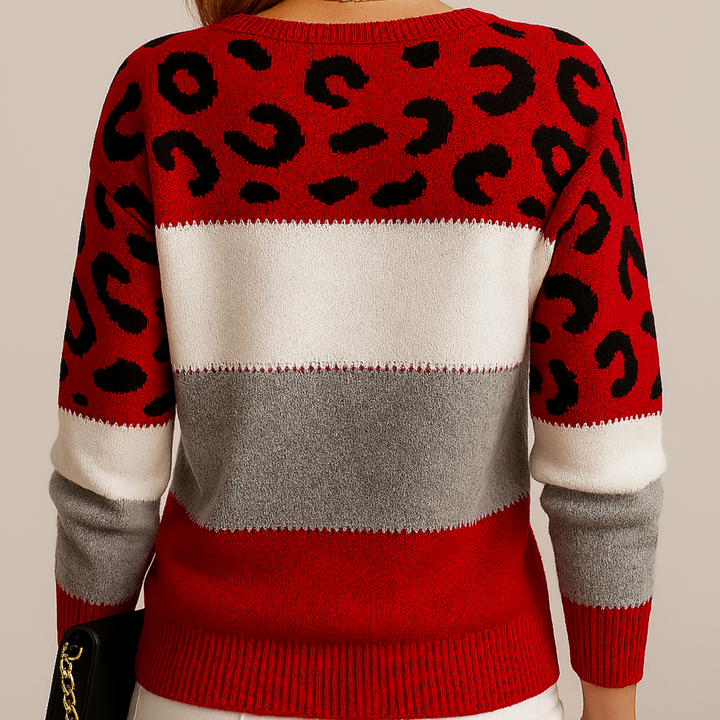 Cherry™ - Trendy Chic Patterned Sweater