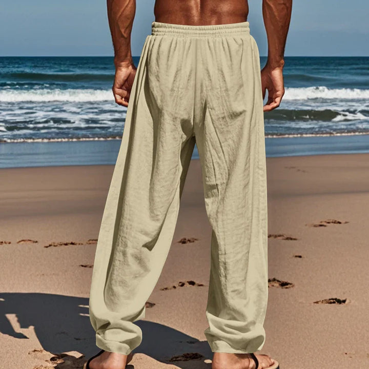 Rafi - Ocean Breeze Linen Pants