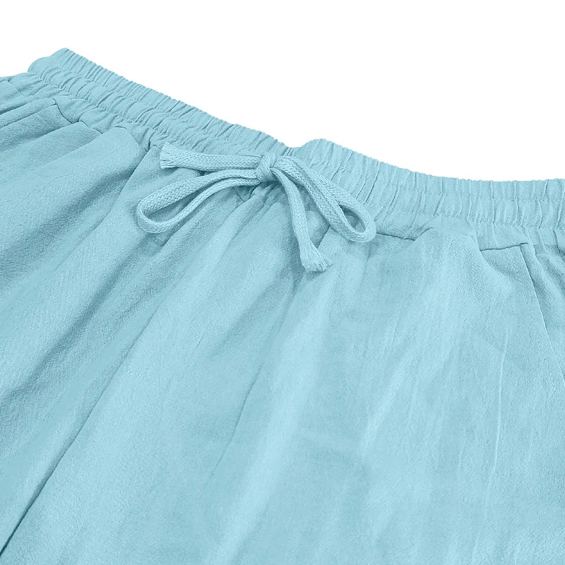 Rafi - Ocean Breeze Linen Pants