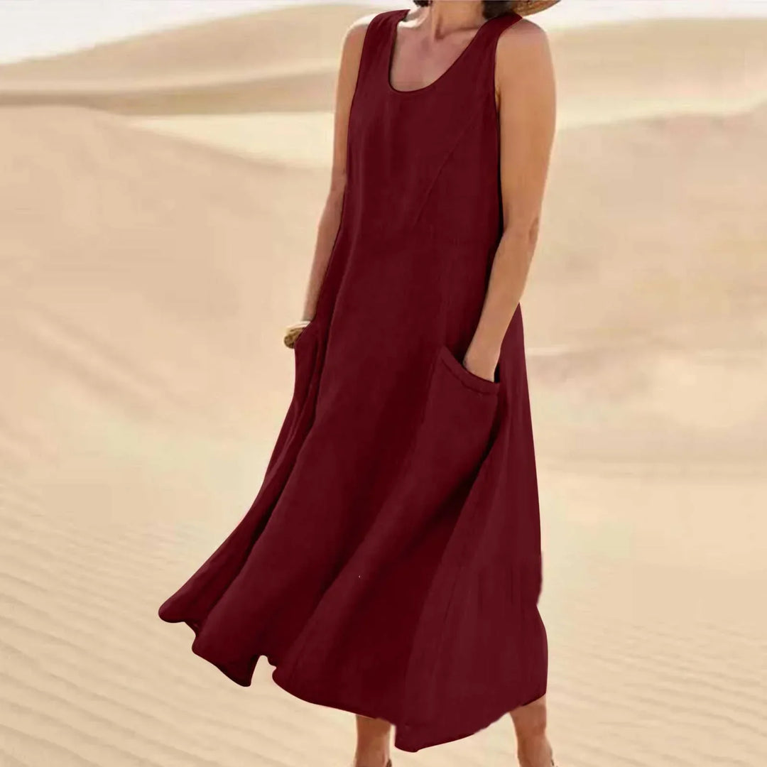 Tina™ - Summer Linen Dress