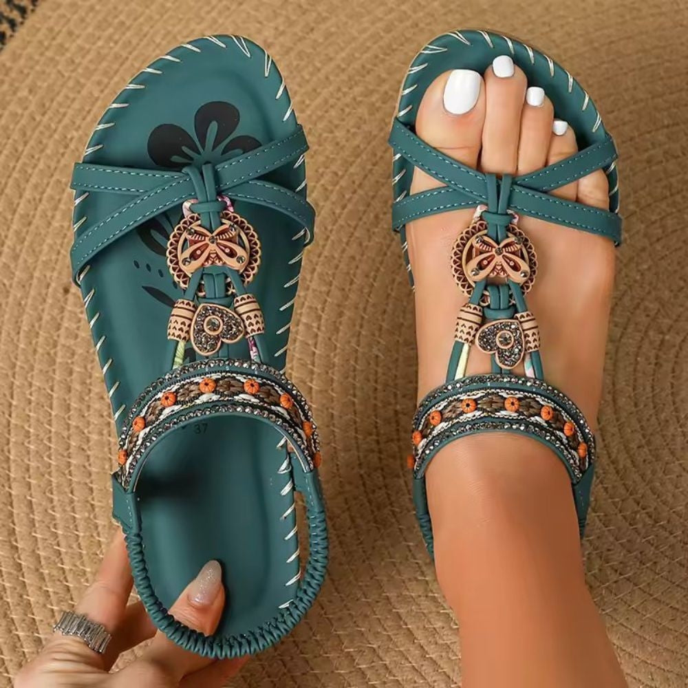 Venice - Women's Orthopedic Flat Boho Sandals