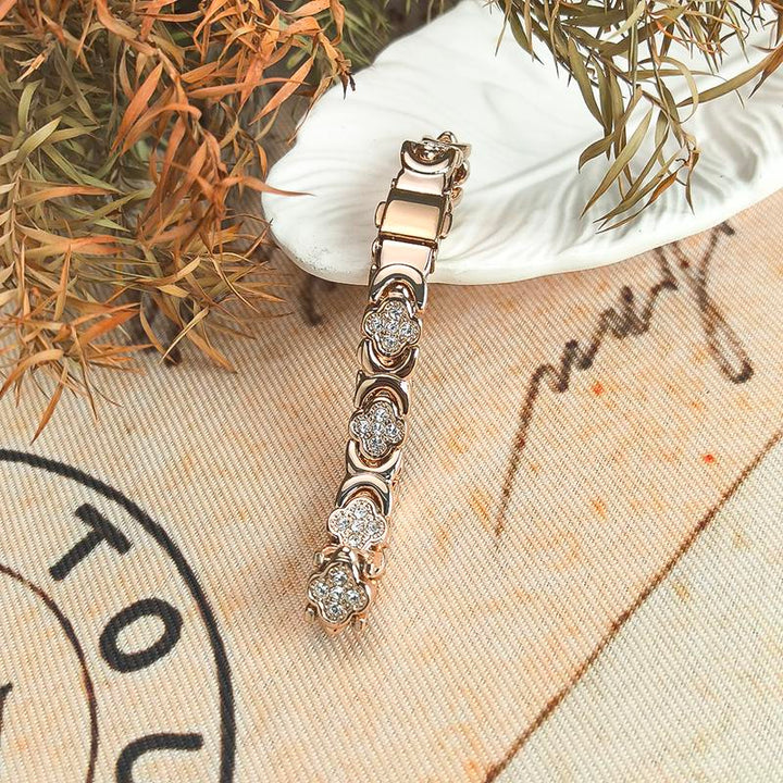 Aurelia™ – Elegant Magnetic Copper Bangle