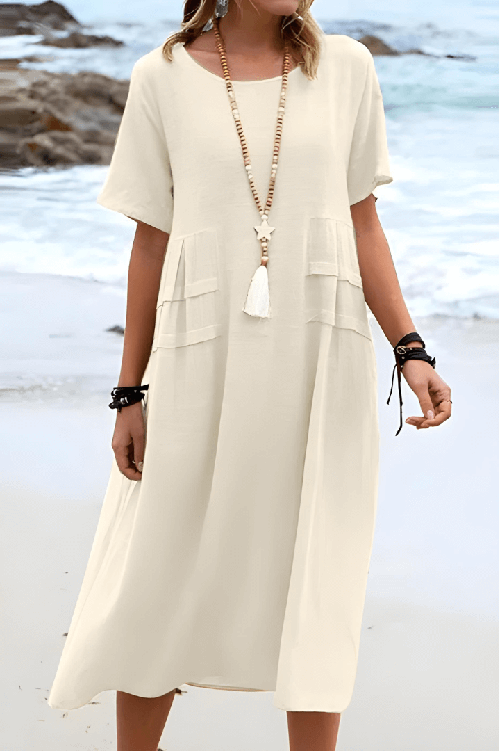 Aria™ | Summer Linen Dress