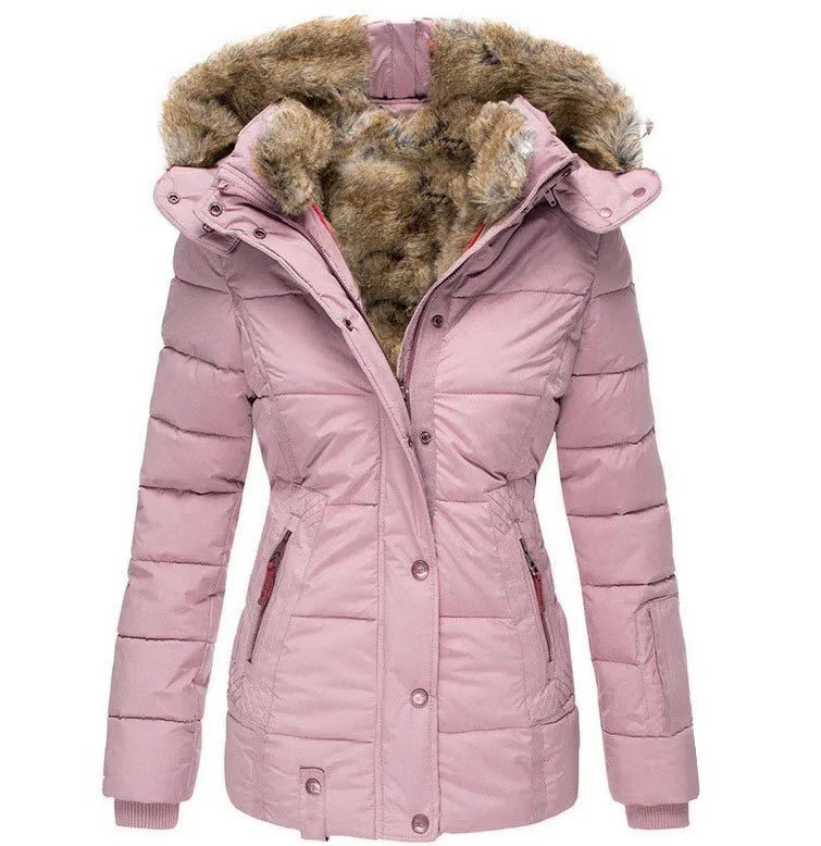 Stefanie™ - Warm Winter Coat with Fur Lining
