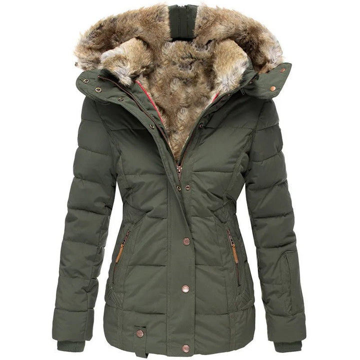 Stefanie™ - Warm Winter Coat with Fur Lining