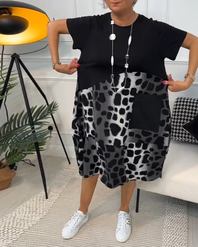 Lina | Airy Summer Dress with Round Neckline