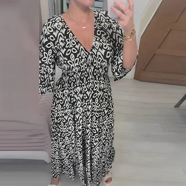 Frieda | Airy Summer Dress with V-Neck