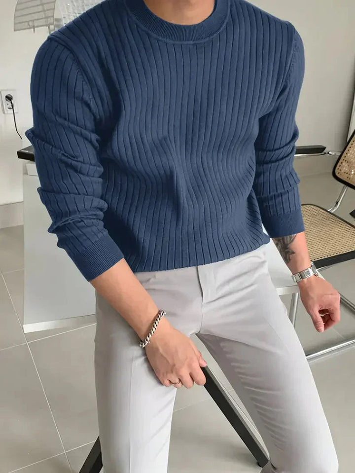 Brit & Boho™️ | Mike Essential Crew Neck Sweater