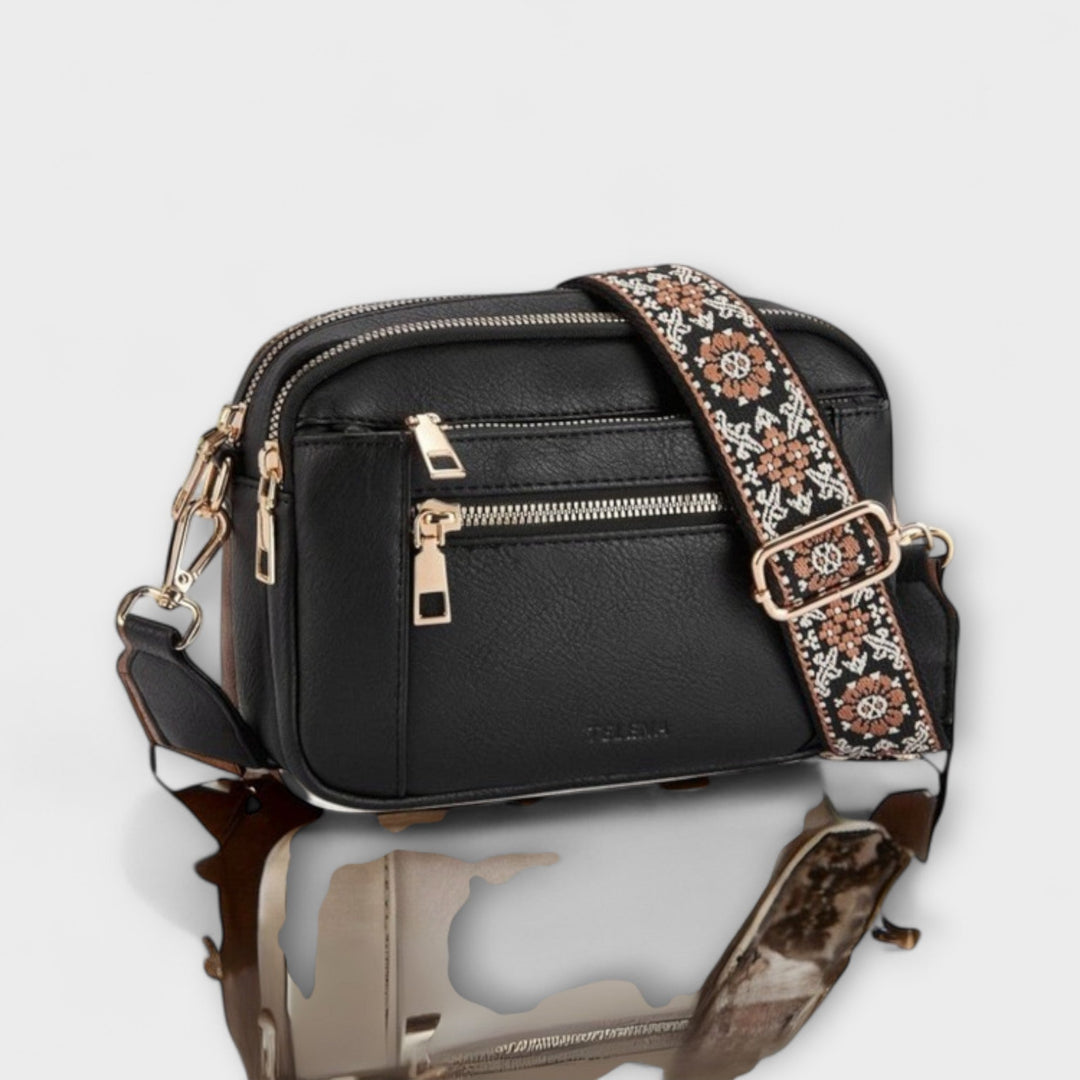 Erica™ - Elegant Leather Shoulder Bag