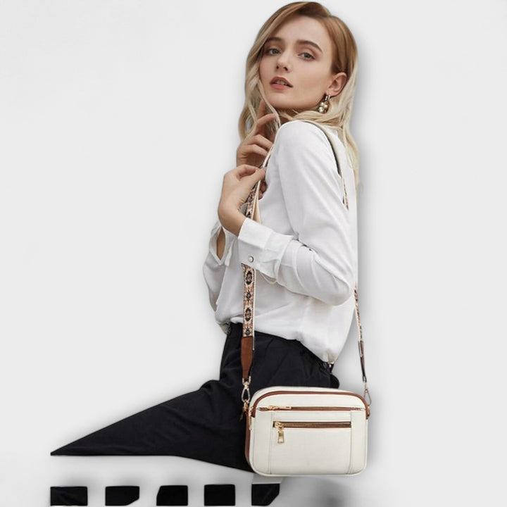 Erica™ - Elegant Leather Shoulder Bag