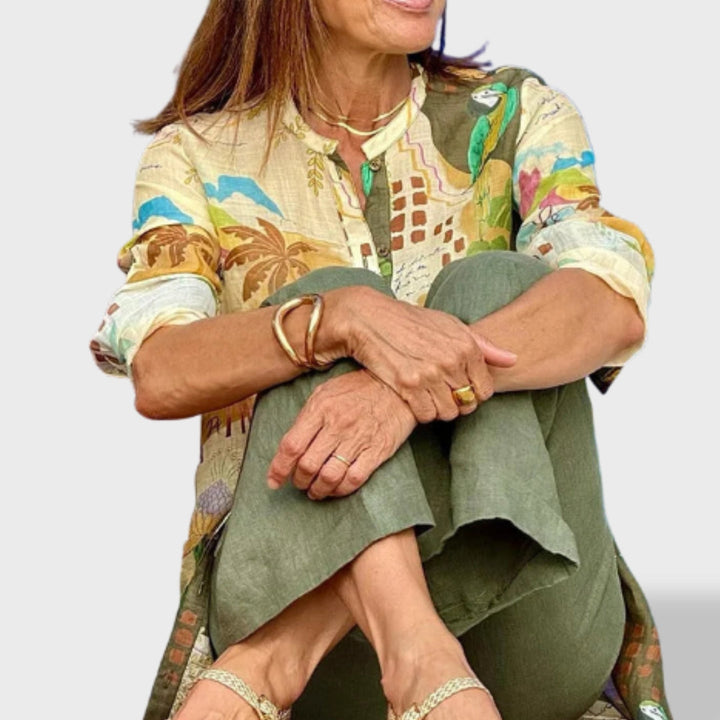 Ines™ - Lightweight Summer Linen Set