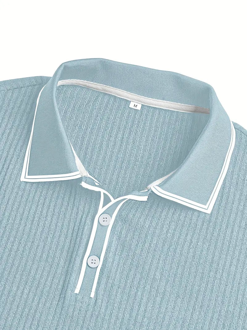 Emilio™ - Men's Custom Ribbed Polo