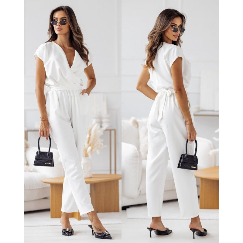 Sofie™ - Fashionable Solid Color Jumpsuit
