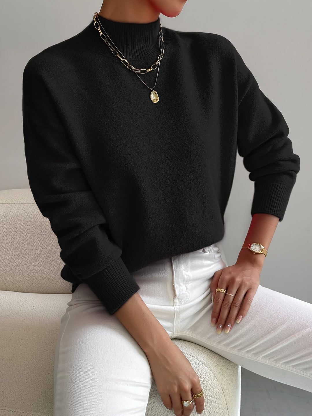 Donna™ – Classic Turtleneck