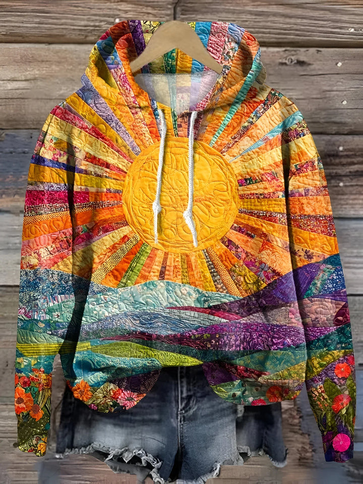 Ember - Colorful Sunrise Hoodie